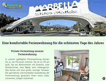 Tablet Screenshot of marbella-holiday.de